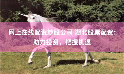 网上在线配资炒股公司 湖北股票配资:助力投资,把握机遇