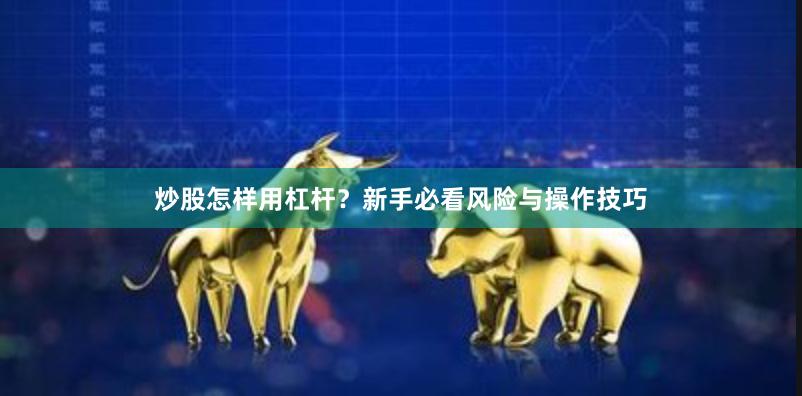 炒股怎样用杠杆?新手必看风险与操作技巧