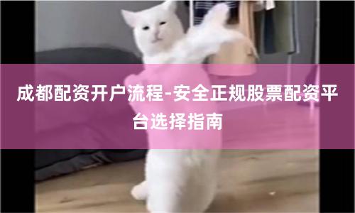 成都配资开户流程-安全正规股票配资平台选择指南